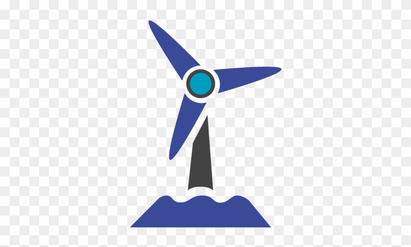 Expertise - Offshore Wind Turbine Cartoon Clipart