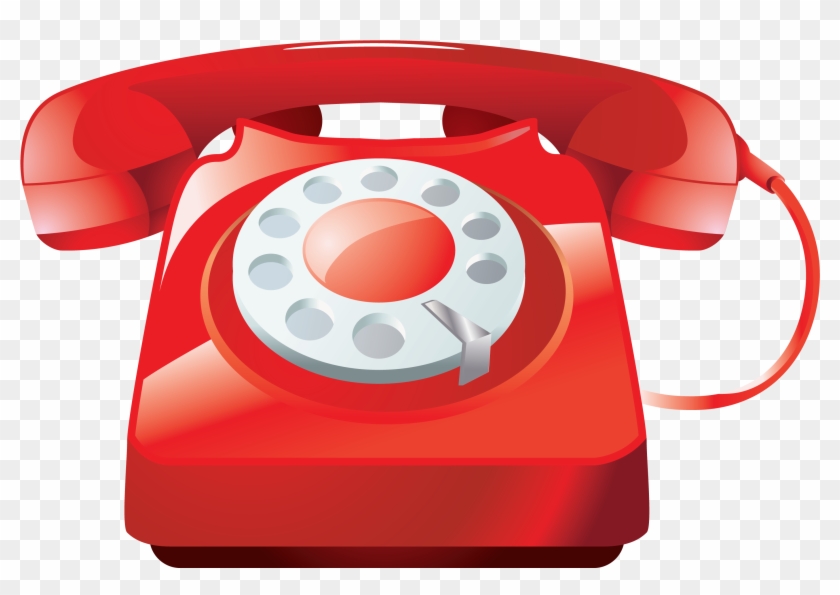 Red Phone Clipart