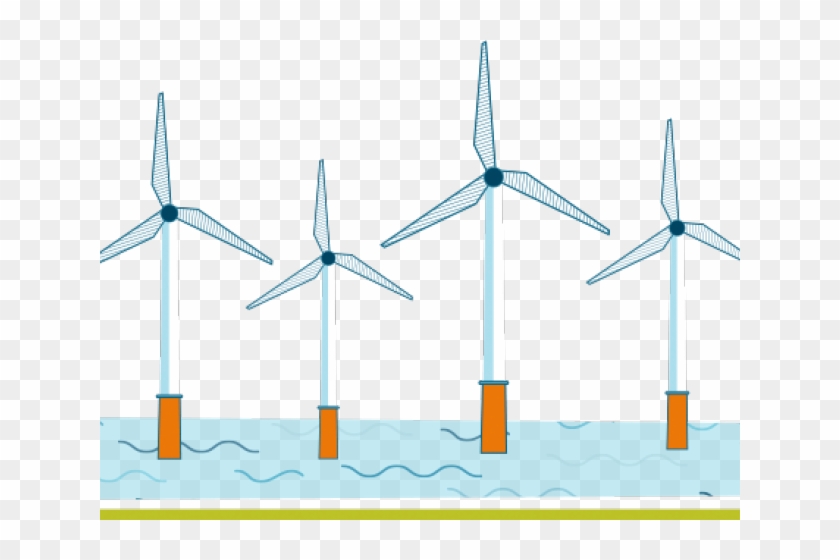Wind Turbine Clipart - Windmill - Png Download