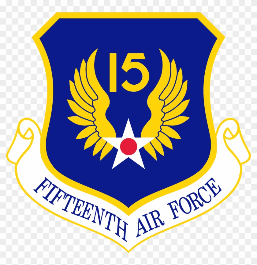 15th Air Force - Air Force Global Strike Command Logo Clipart #1588046