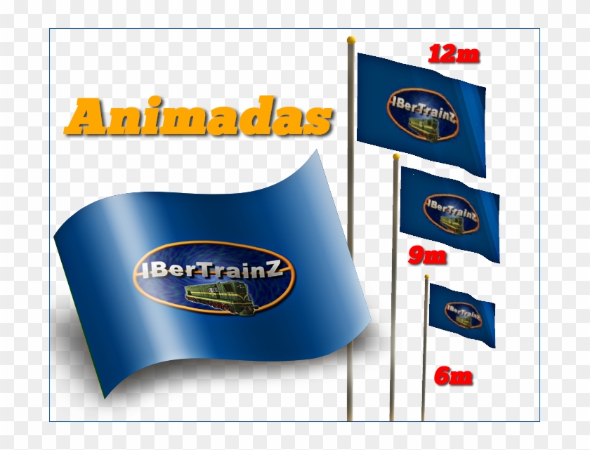 Bandera Ibtz - Brochure Clipart