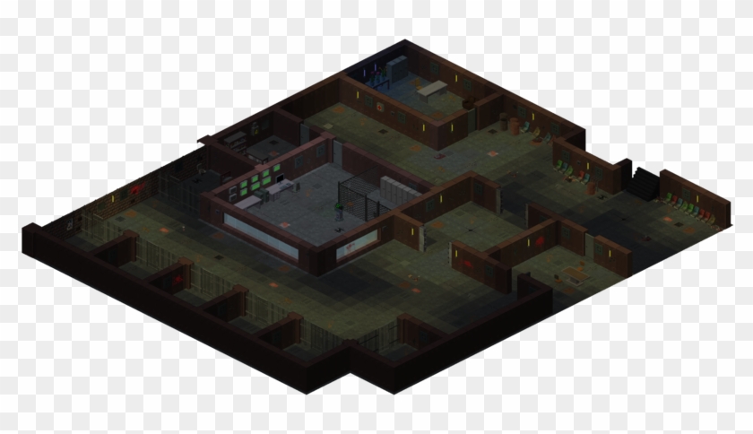 Fo Prison - Brutalist Architecture Clipart