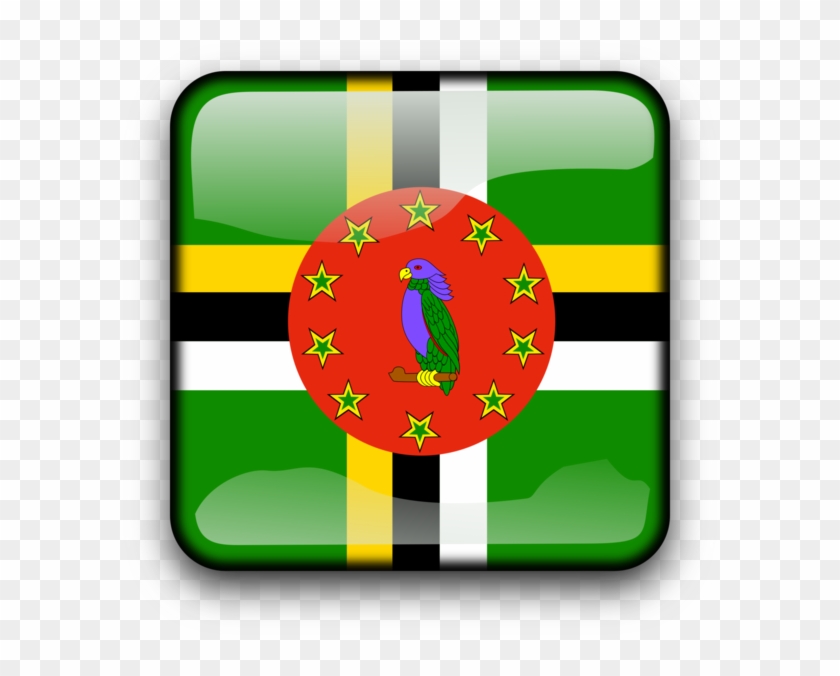 Flag Of Dominica Flag Of The Dominican Republic Flag - Dominica Flag Logo Clipart