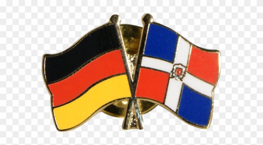 Dominican Republic Friendship Flag Pin, Badge - Coin Purse Clipart