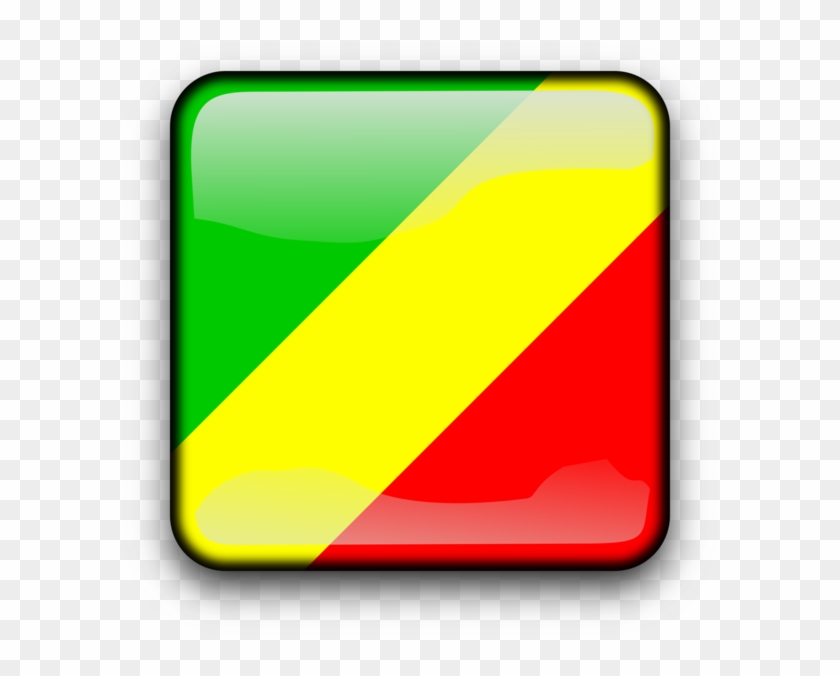 Democratic Republic Of The Congo Flag Of The Dominican - Flag Clipart #1588568