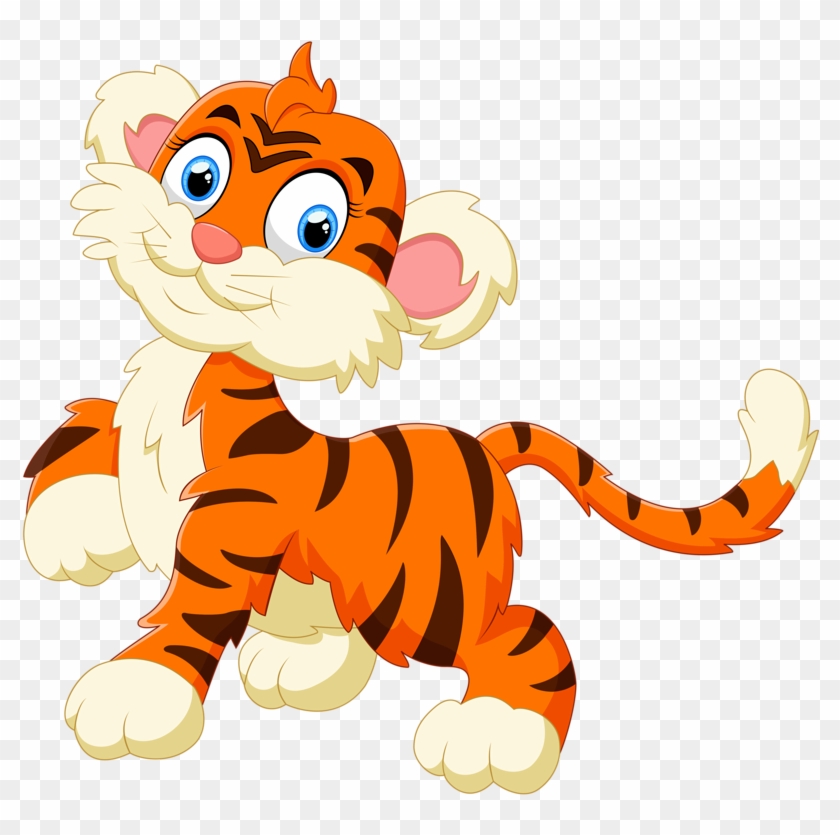 Safari Baby Em Png - Safari Animals Cartoon Png Clipart #1589227