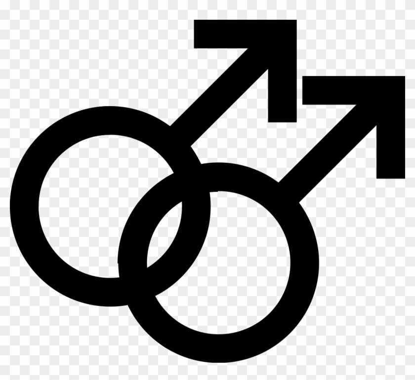 Male Homosexuality Symbol - Homosexual Symbol Clipart #1589259