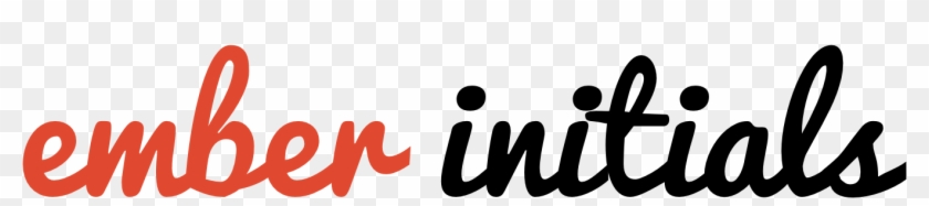 Ember-initials - Graphic Design Clipart