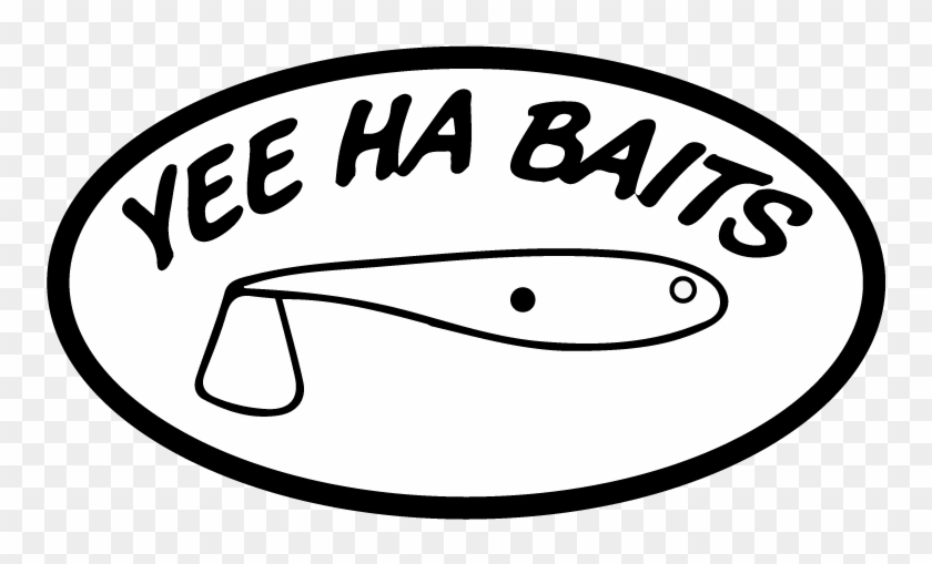 Yee Ha Baits - Line Art Clipart #1589779