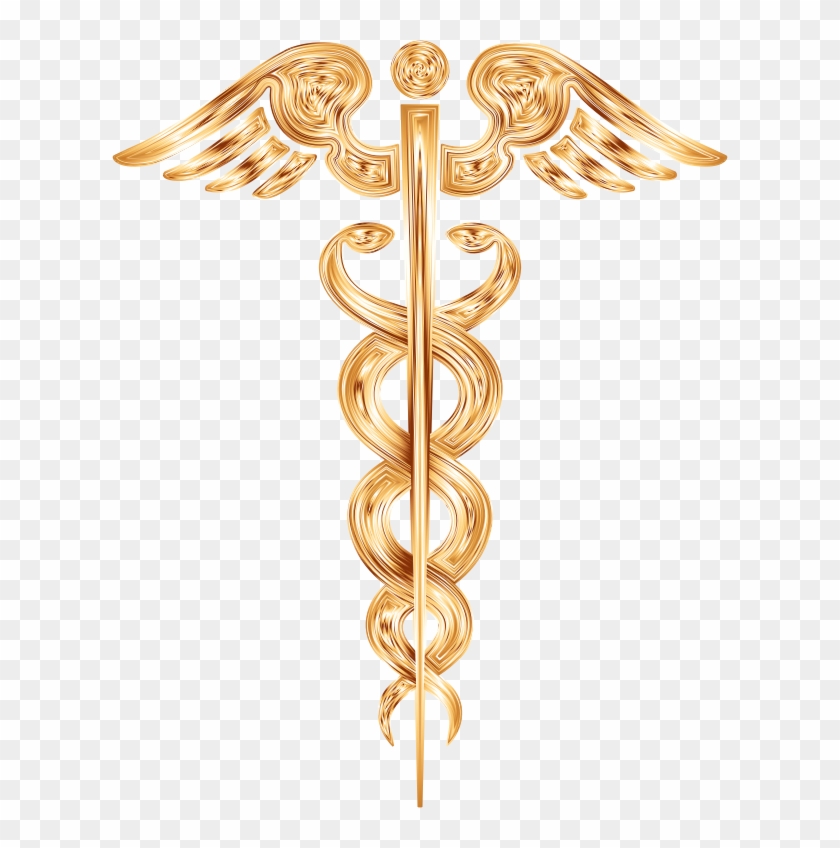Source - Openclipart - Org - Report - Caduceus Png - Staff Of Hermes Transparent Png
