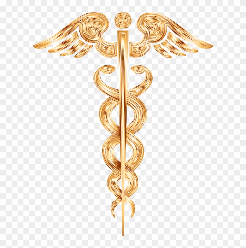 Source - Openclipart - Org - Report - Caduceus Png - Staff Of Hermes Transparent Png #1590305