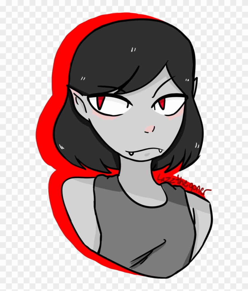 Marceline's Gay Haircut By Lazzthegoner - Marceline The Vampire Queen Drawing Step By Step Clipart