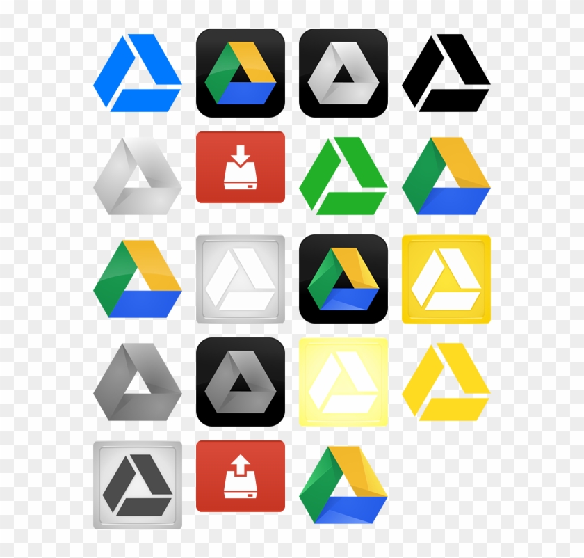 Google Drive Icon Pack By Abhash Bikram Thapa - Ico Google Drive Icon Clipart #1590361