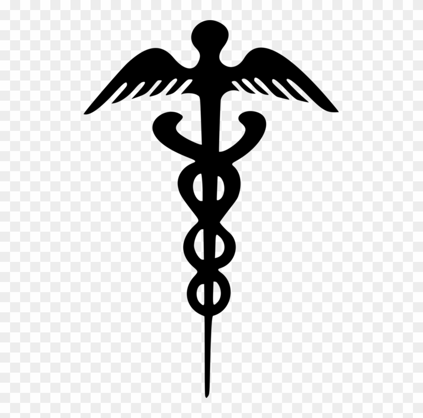 Staff Of Hermes Caduceus As A Symbol Of Medicine - Staff Of Hermes Clip Art - Png Download #1590453