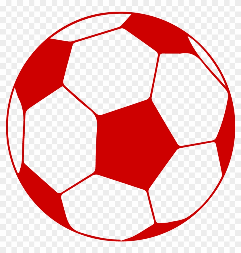 Basketball Icon - Red Soccer Ball Png Clipart #1590652