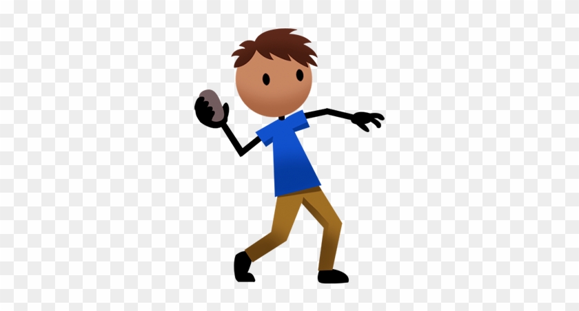 Throwing A Football Clipart - Throwing Ball At Target - Png Download