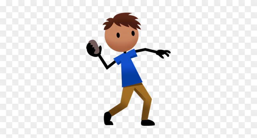 Throwing A Football Clipart - Throwing Ball At Target - Png Download #1590681