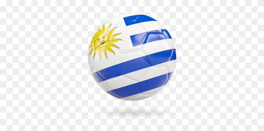 Soccer Ball Uruguay Flag Clipart