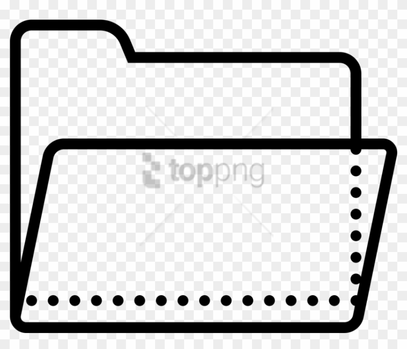 Free Png The Open Folder Icon For Pc Clipart #1590812