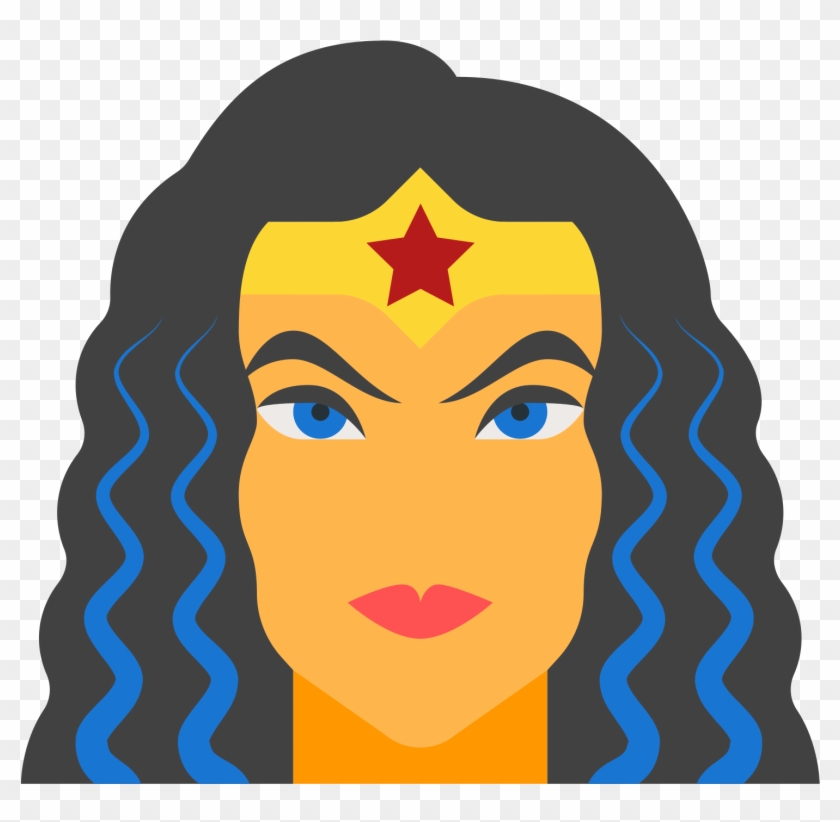 Wonder Woman Icon Clipart #1591081