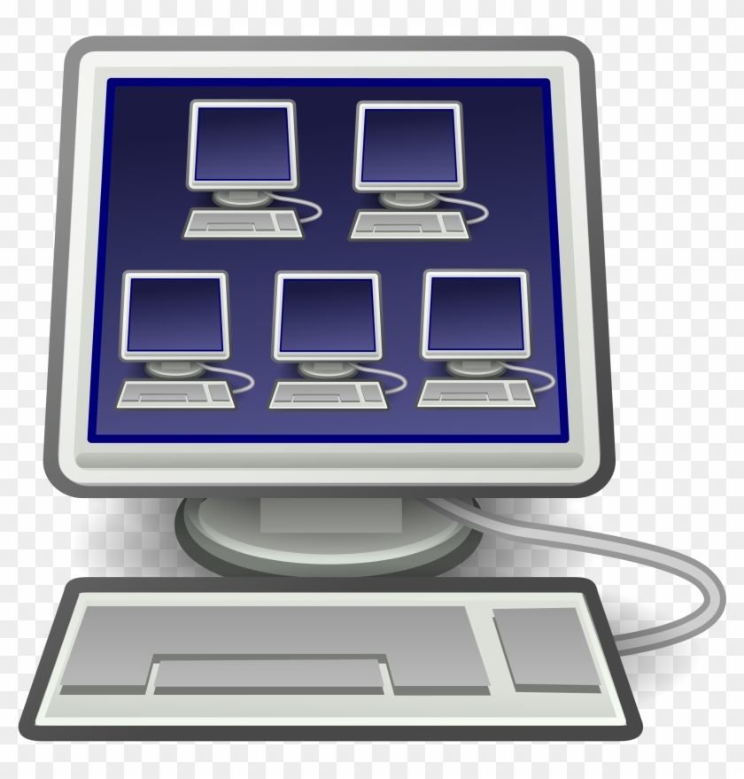 Pc Clipart Desktop Icon - Virtual Machines - Png Download