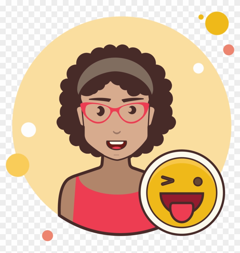 Happy Woman Icon - Portable Network Graphics Clipart #1591269