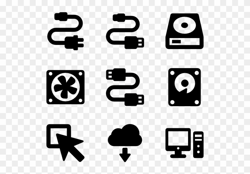 Hardware Computer - Hardware Computer Icon Clipart #1591348