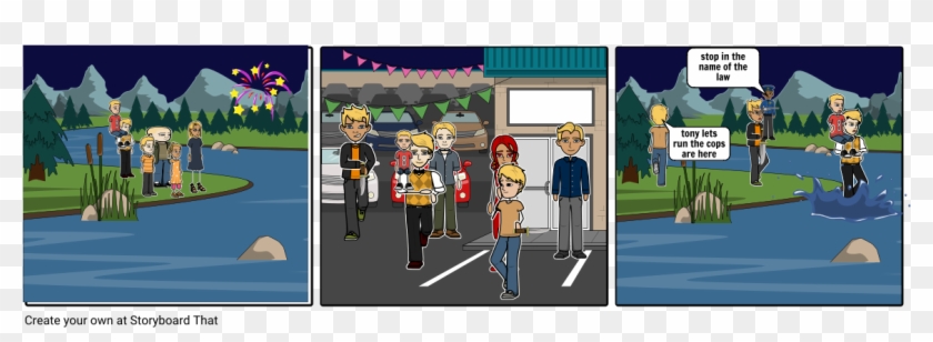 Freak The Mighty Pond - Cartoon Clipart #1591584
