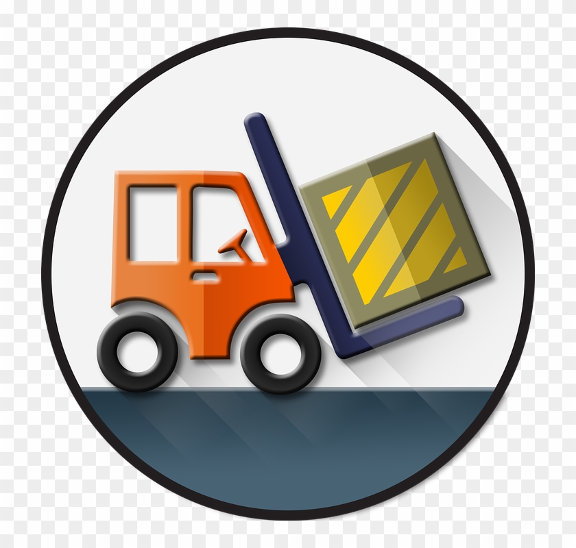 Computer, Management, Logistic, Icon, Vector, Cargo - Logistik Transparent Clipart
