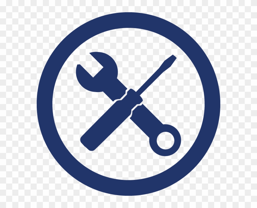 Acc Terms & Tools - Tools Icon Blue Png Clipart #1592028
