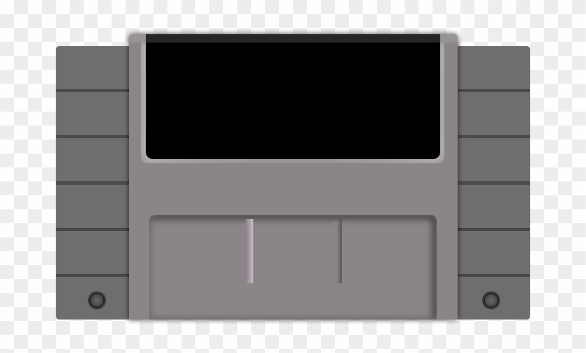 Any Super Nintendo Video Game - Blank Super Nintendo Cartridge Clipart #1592035