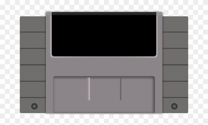 Any Super Nintendo Video Game - Blank Super Nintendo Cartridge Clipart