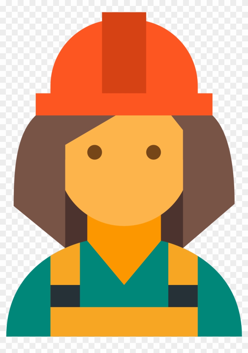 Female Icon Free Download - Icon Female Worker Clipart #1592147