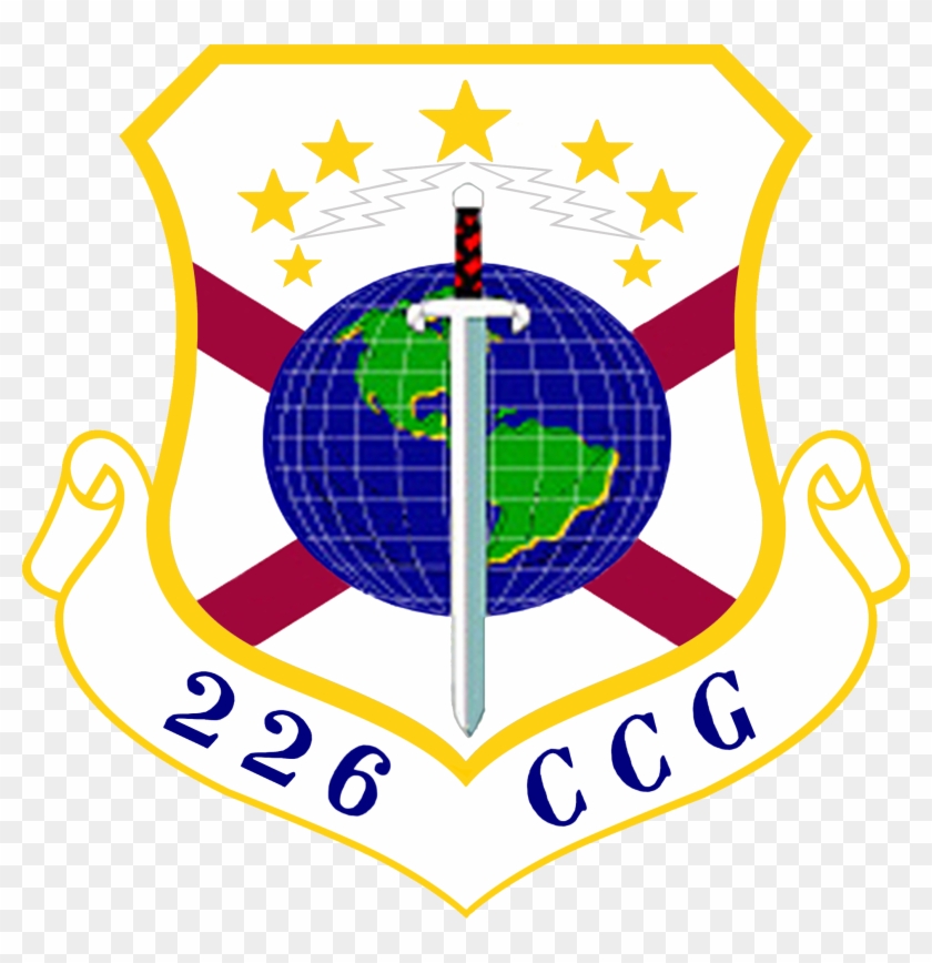 226th Combat Communications Group - Pacific Air Forces Logo Clipart