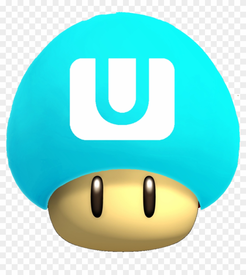 Wii U Png - New Super Mario Bros U Mushroom Clipart