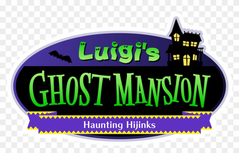 Luigi's Ghost Mansion - Nintendo Land Luigi's Ghost Mansion Logo Clipart #1592306