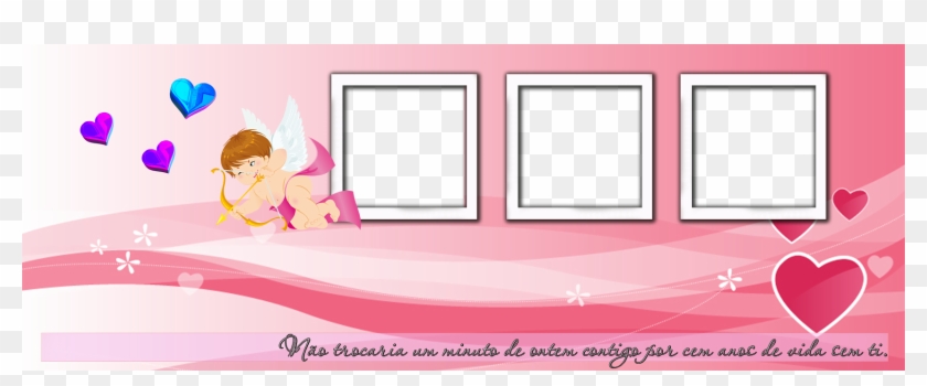 Capa Personalizavel Facebook Rom Ntica Psd E - Fondos De Pantalla De Amor Clipart