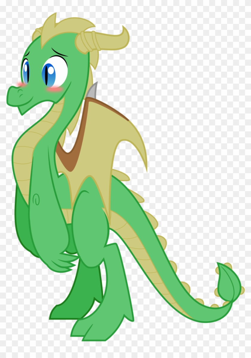 Fairytale Clipart Green Dragon - My Little Pony Les Dragons - Png Download #1593358