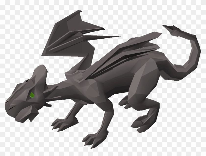 Iron Dragon - Osrs Dragon Clipart