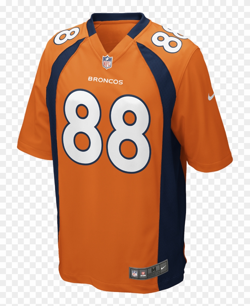 Nike Nfl Denver Broncos Men's Football Home Game Jersey Clipart #1593423