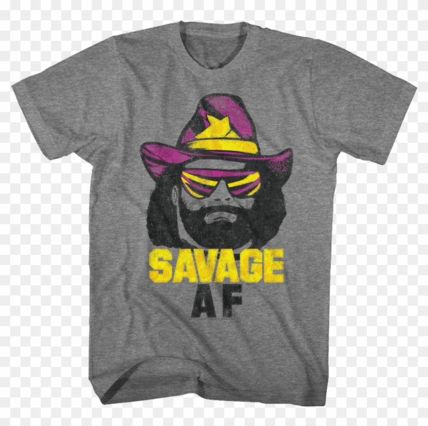 Free Png Savage Af Macho Man T Png Image With Transparent - T Shirt The Clash Clipart #1593455