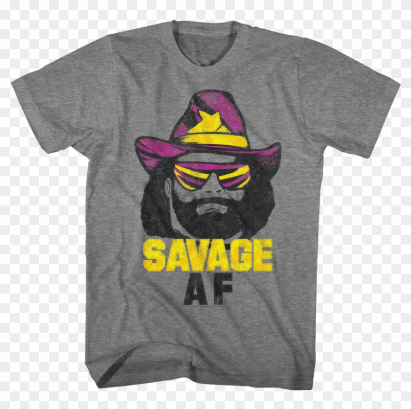 Free Png Savage Af Macho Man T Png Image With Transparent - T Shirt The Clash Clipart