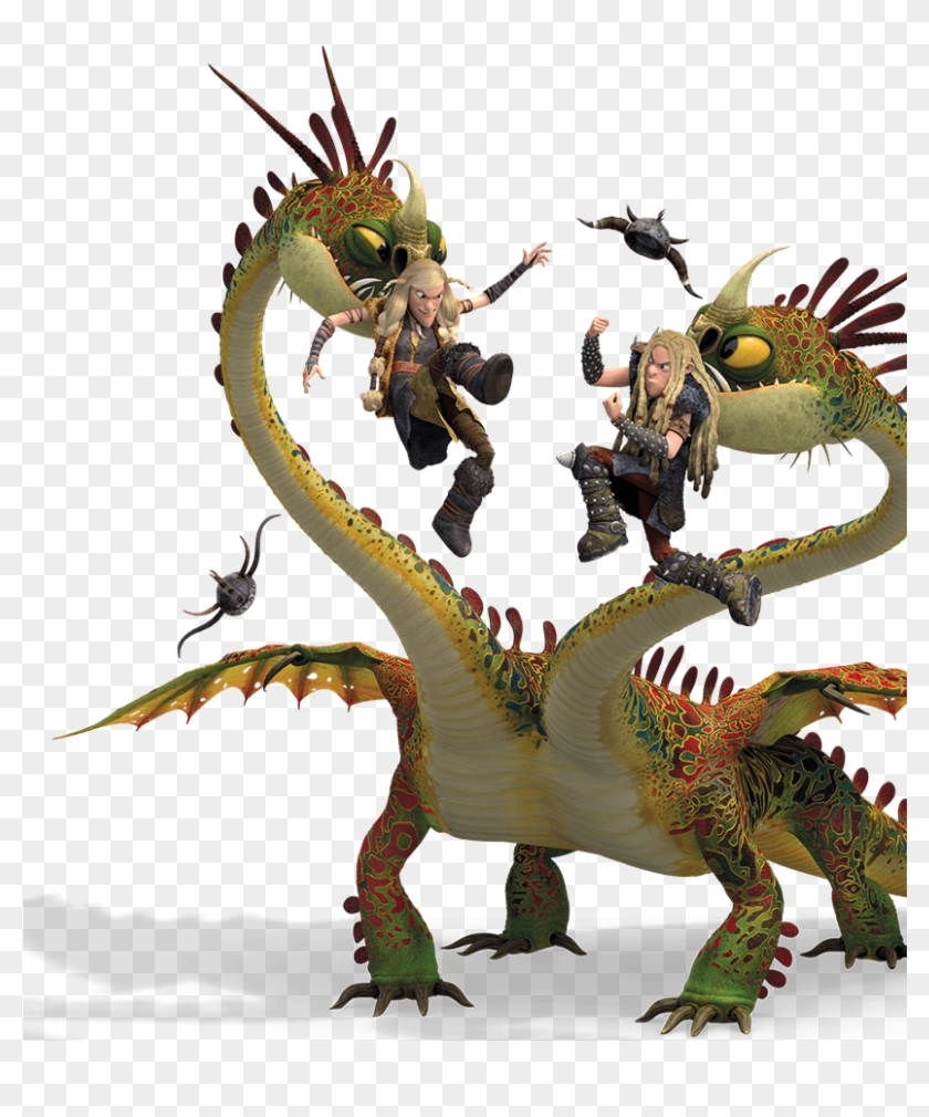 How To Train Your Dragon Png Pic - Twins And Barf And Belch Clipart #1593534