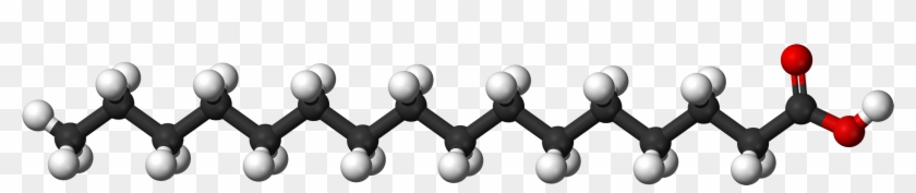File - Palmitic Ac - Saturated Fatty Acid 3d Clipart
