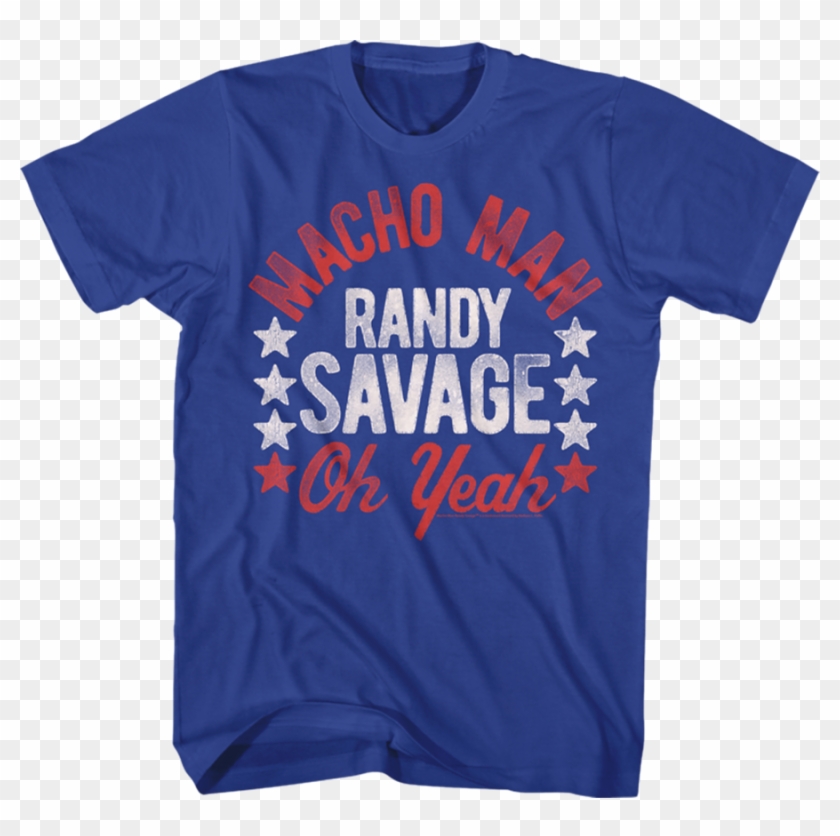 Macho Man Randy Savage Oh Yeah T-shirt - Active Shirt Clipart