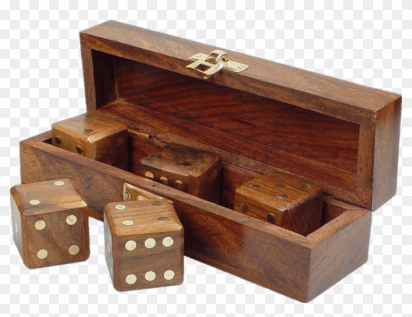 Free Png Dice Box Png Image With Transparent Background - Wooden Dice Box Clipart #1594049