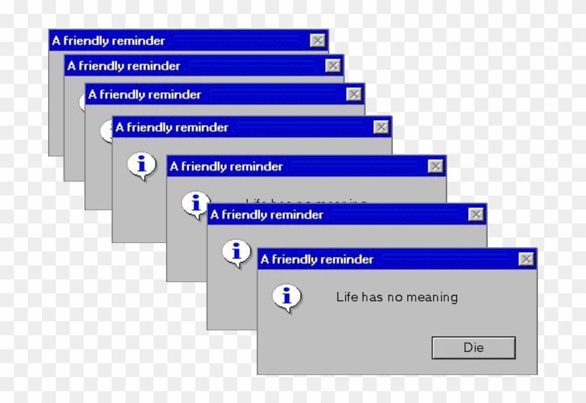 Windows Error Png - Vaporwave Windows Error Png Clipart