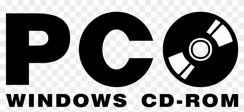 Pc Windows Cd Rom Logo Png Transparent - Pc Cd Rom Clipart