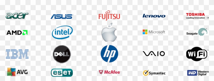 Logos Sunderland Pc Repair Typical Computer Brands - Fujitsu Clipart #1594356