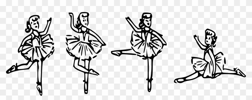 This Free Icons Png Design Of Ballet Girls Clipart #1594972